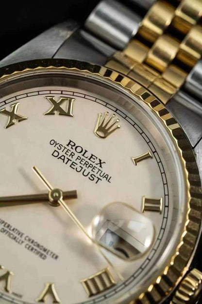 Rolex Datejust 36 16233 Cream Naked