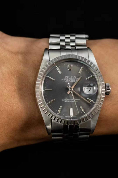 Rolex Datejust 36 16030 Grey Naked