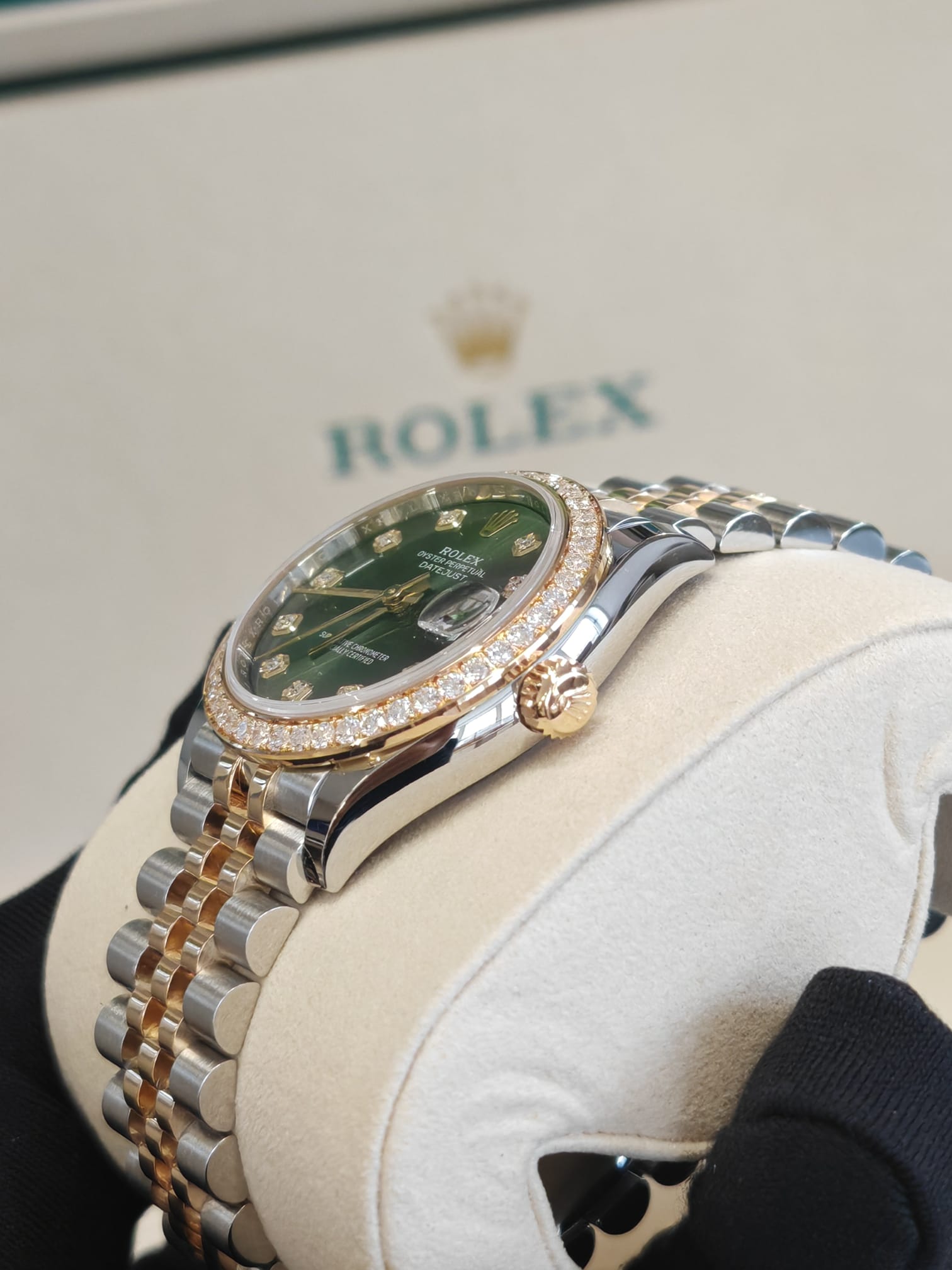 Rolex Datejust 31 278383RBR G Green Jubilee 2025