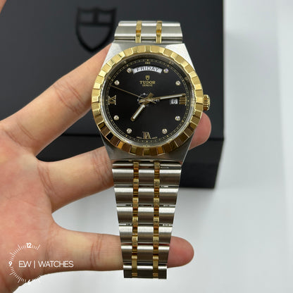 Tudor Royal 41mm 28603-0005 Black Diamonds 2023