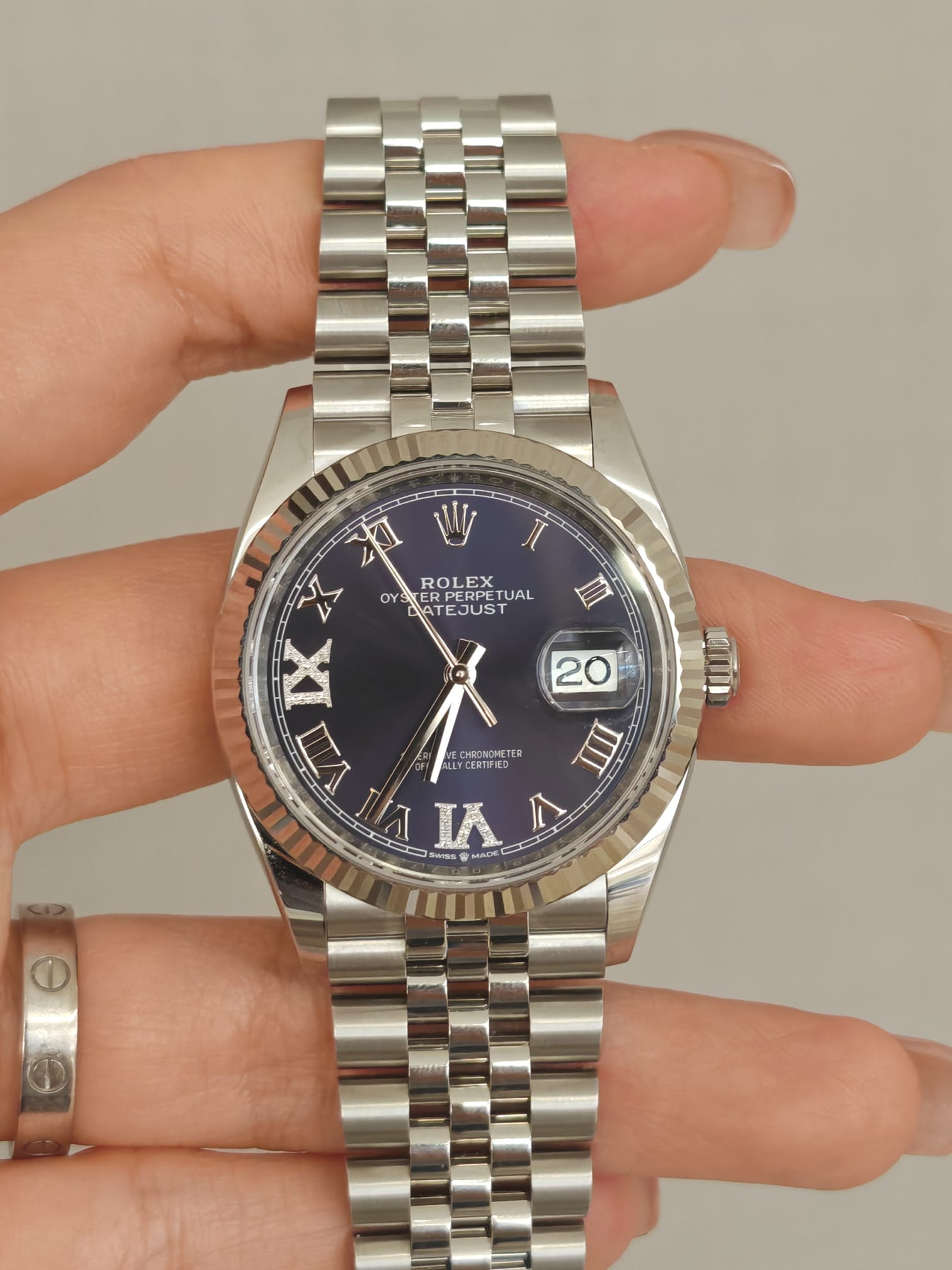 Rolex Datejust 36 126234 Purple VIIX Jubilee 2025 – EW Watches