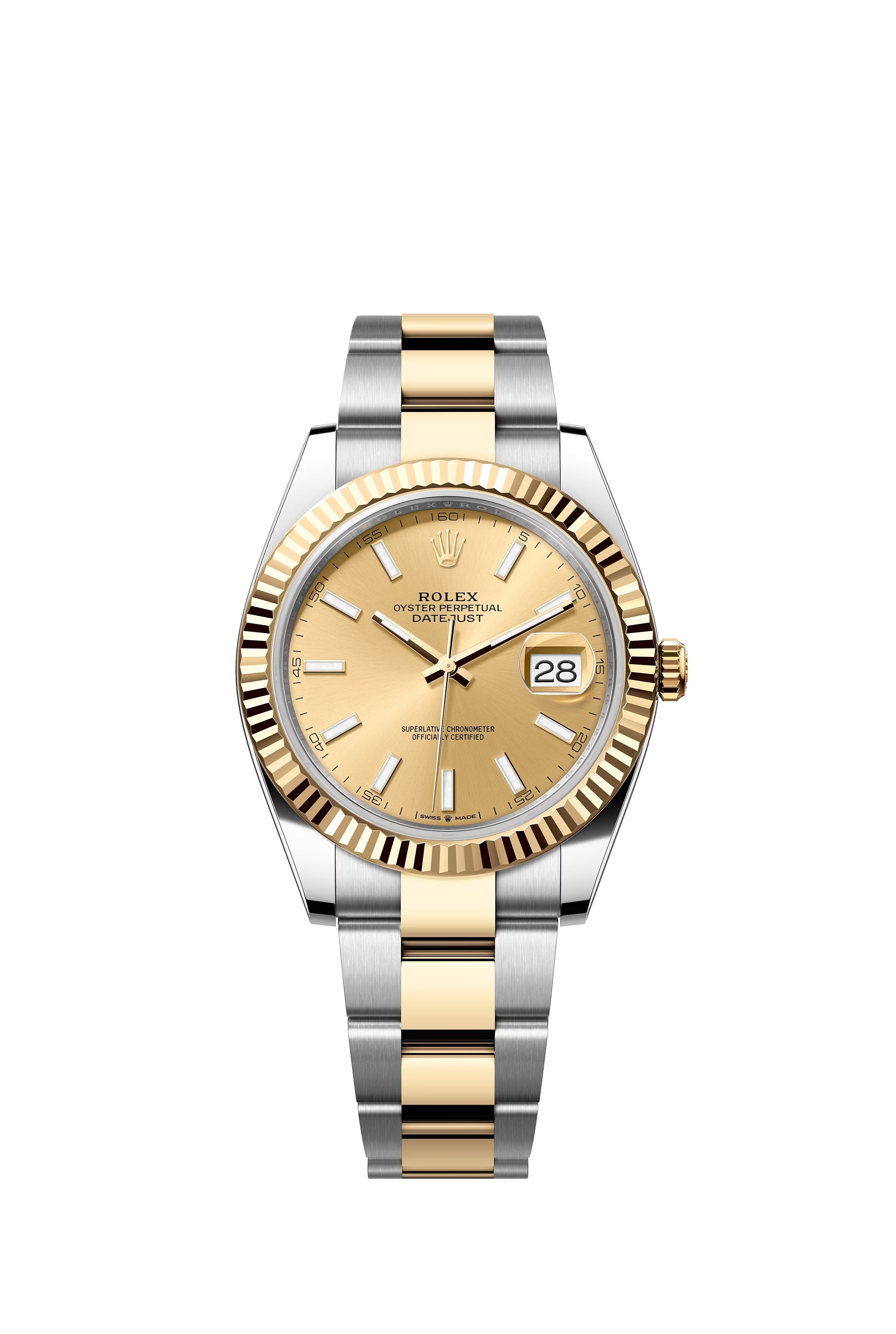 Rolex Datejust 41 126333 Champagne Index Oyster 2026