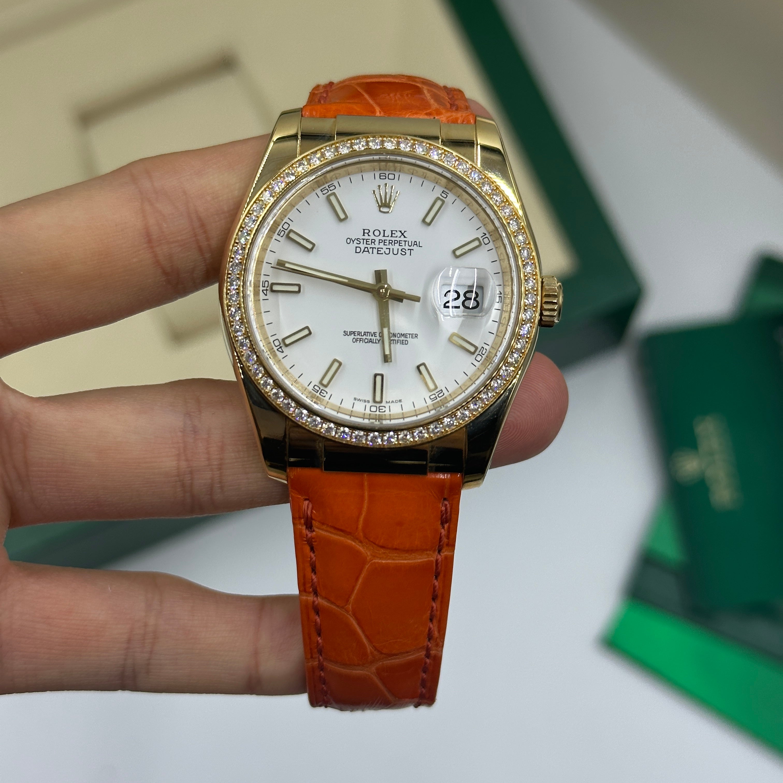 Rolex Datejust 36 116188 White 2021