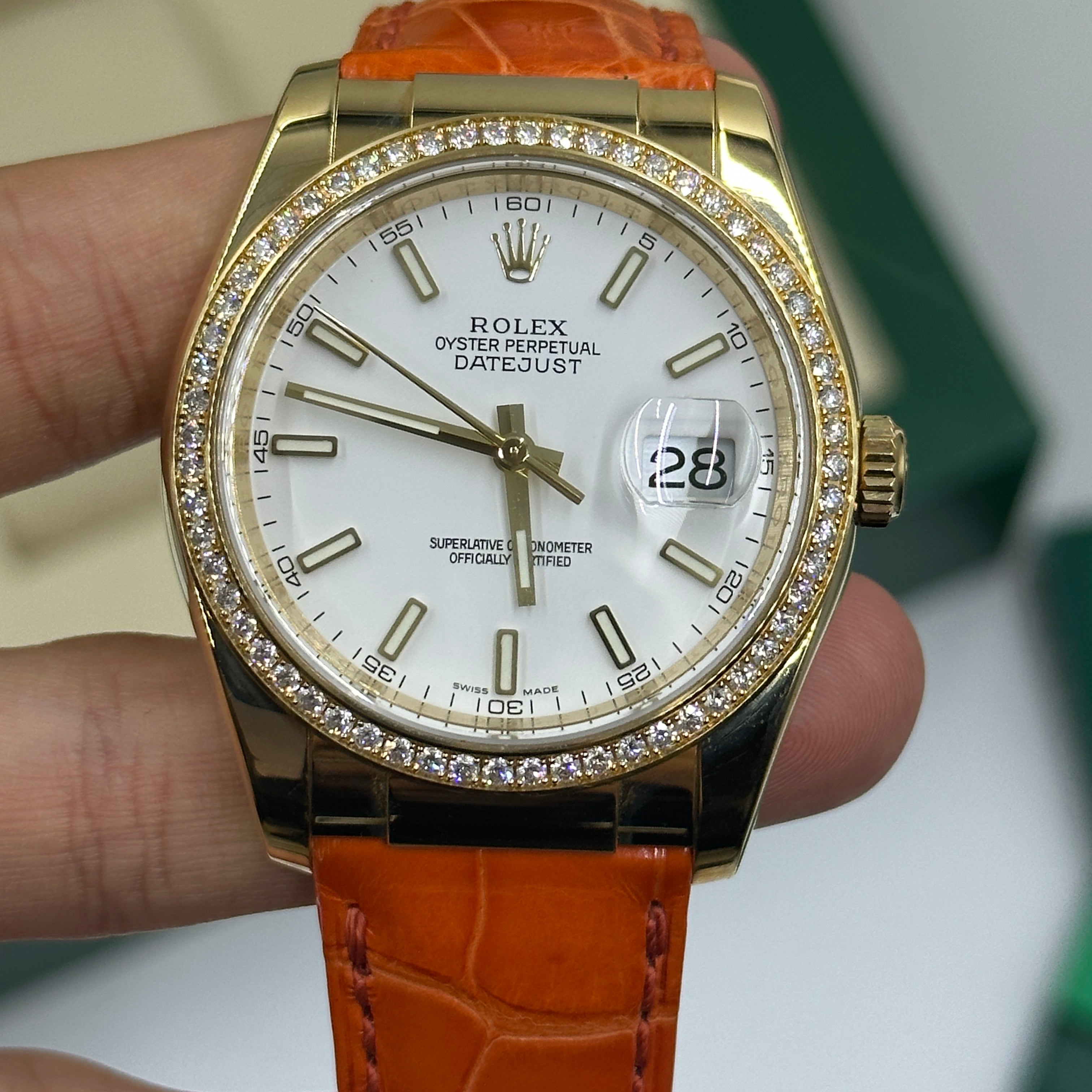 Rolex Datejust 36 116188 White 2021