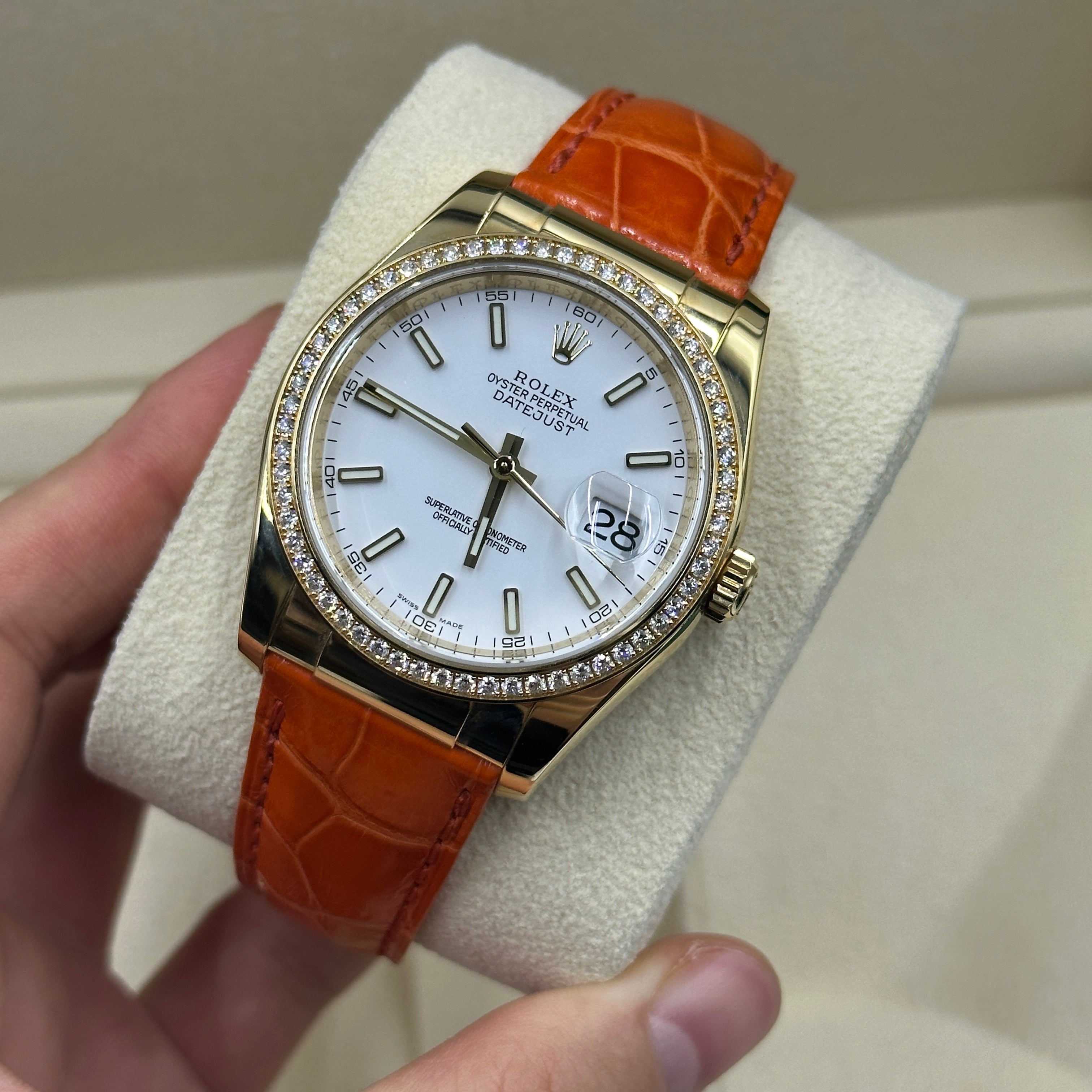 Rolex Datejust 36 116188 White 2021
