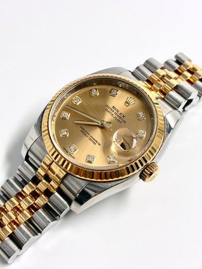 Rolex Datejust 116233G Champagne Jubilee