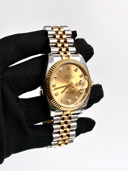 Rolex Datejust 116233G Champagne Jubilee