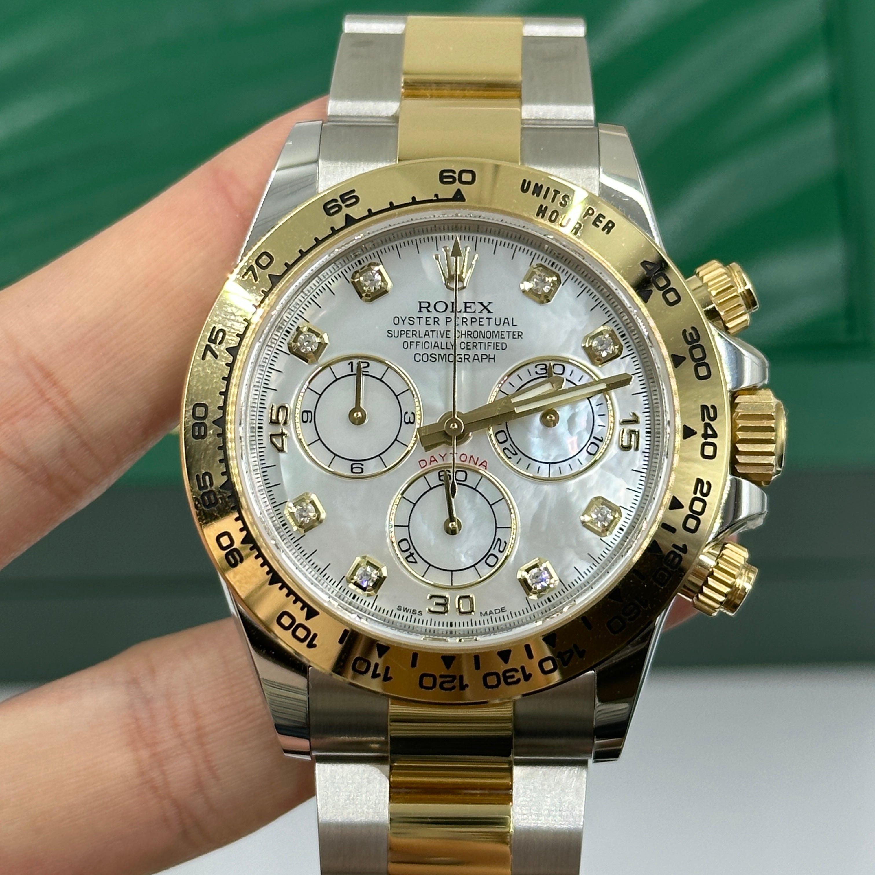 Rolex Cosmograph Daytona 116503NG White MOP (Old Card) 2020