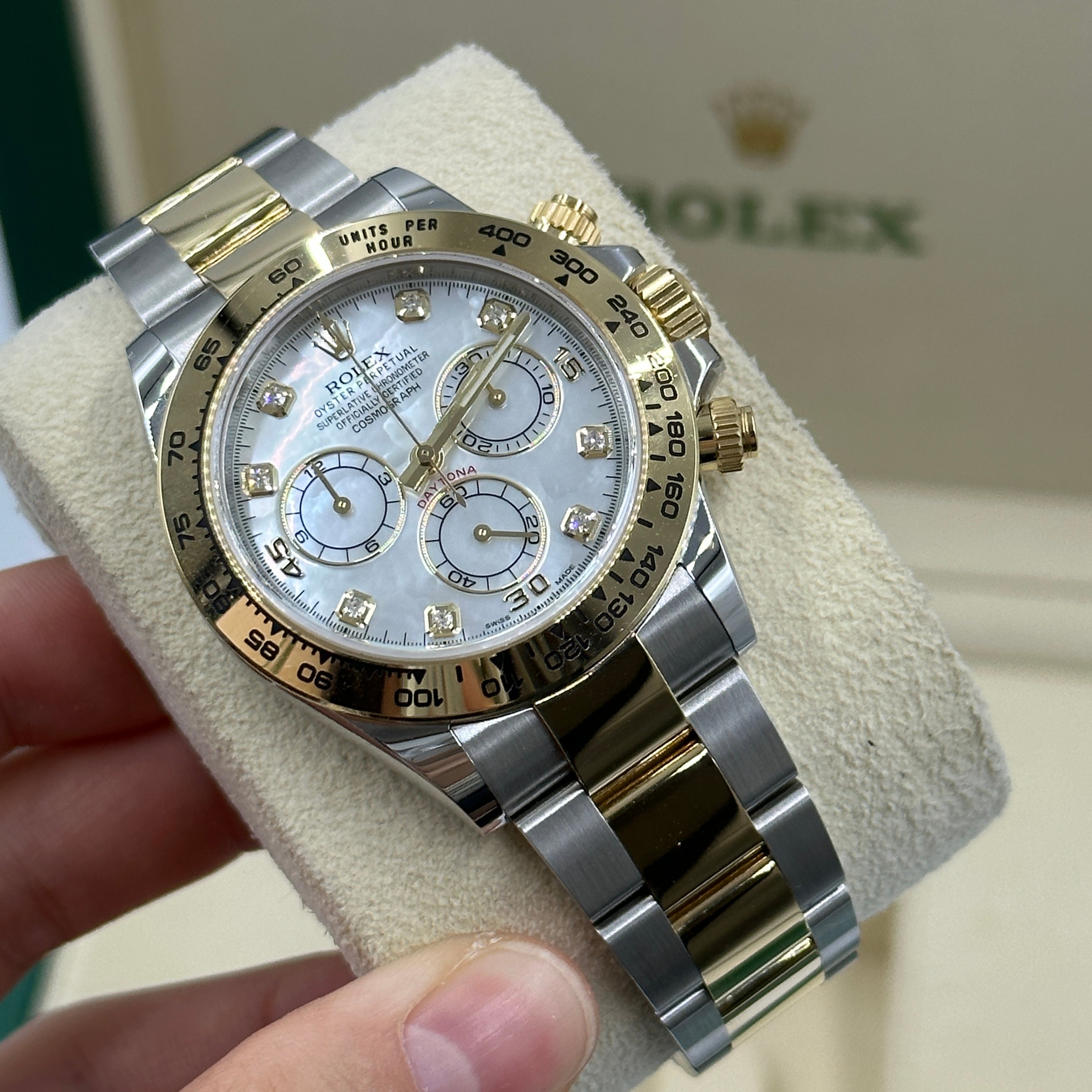 Rolex Cosmograph Daytona 116503NG White MOP (Old Card) 2020