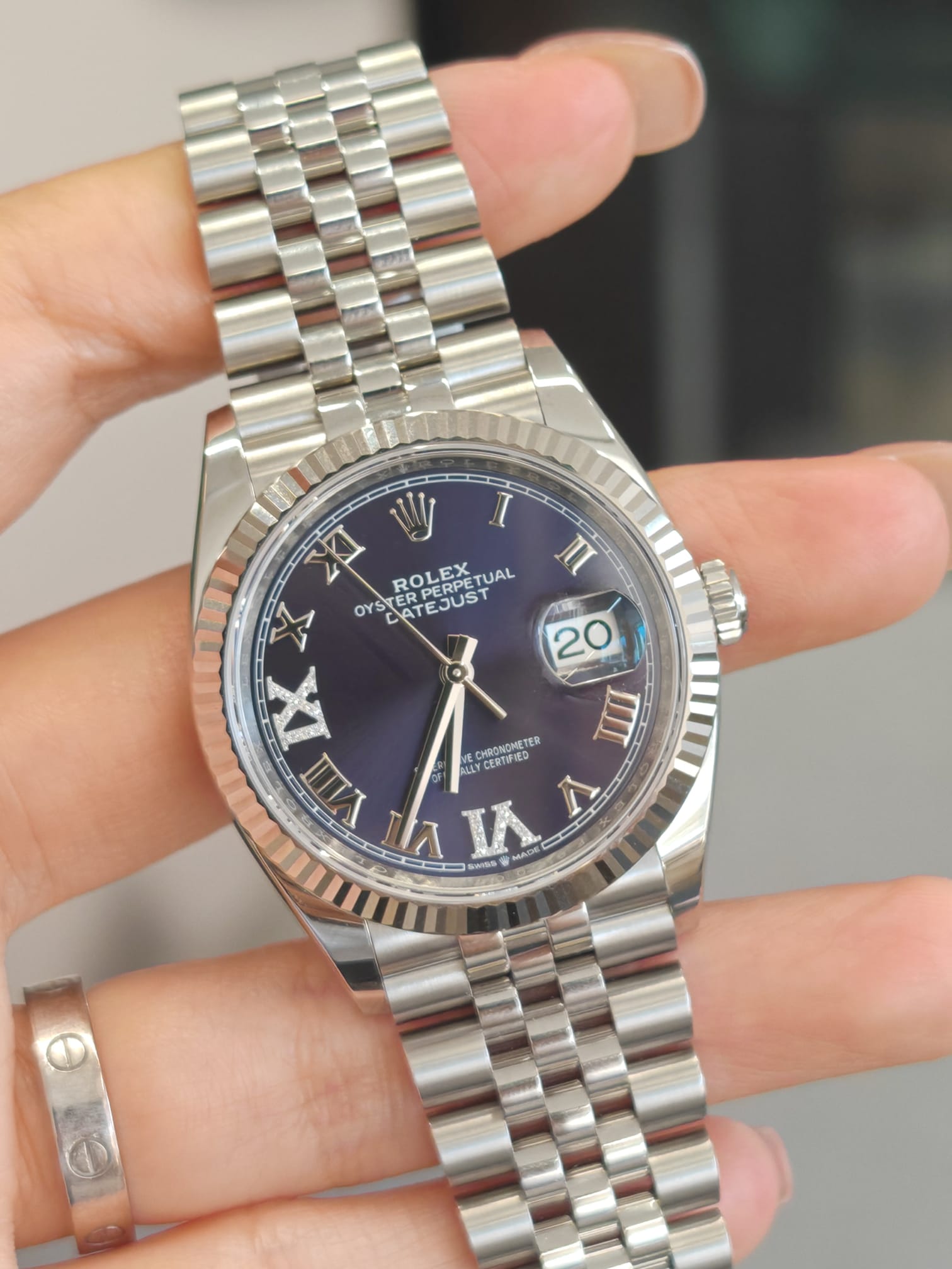 Rolex Datejust 36 126234 Purple VIIX Jubilee 2024