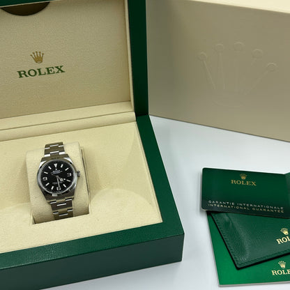 Rolex Explorer 124270 Black Oyster
