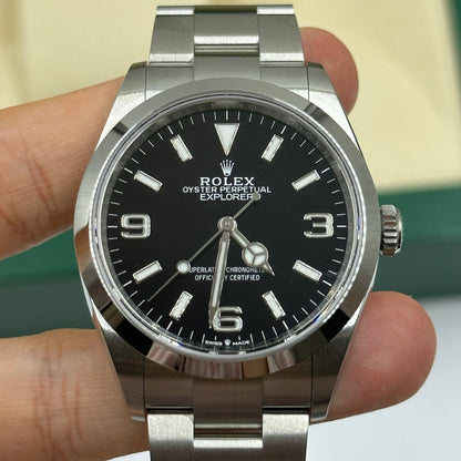 Rolex Explorer 124270 Black Oyster