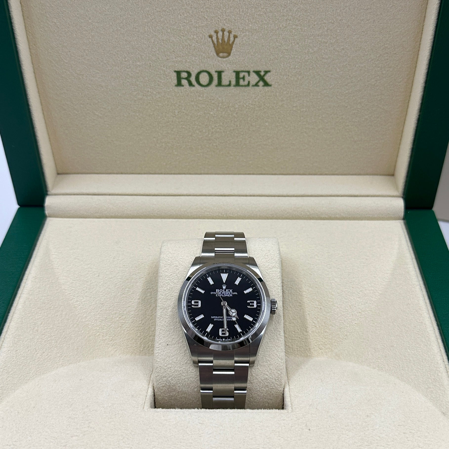 Rolex Explorer 124270 Black Oyster