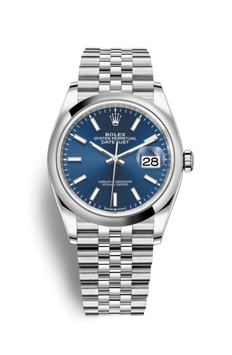 Rolex Datejust 36 126200 Blue Index Jubilee