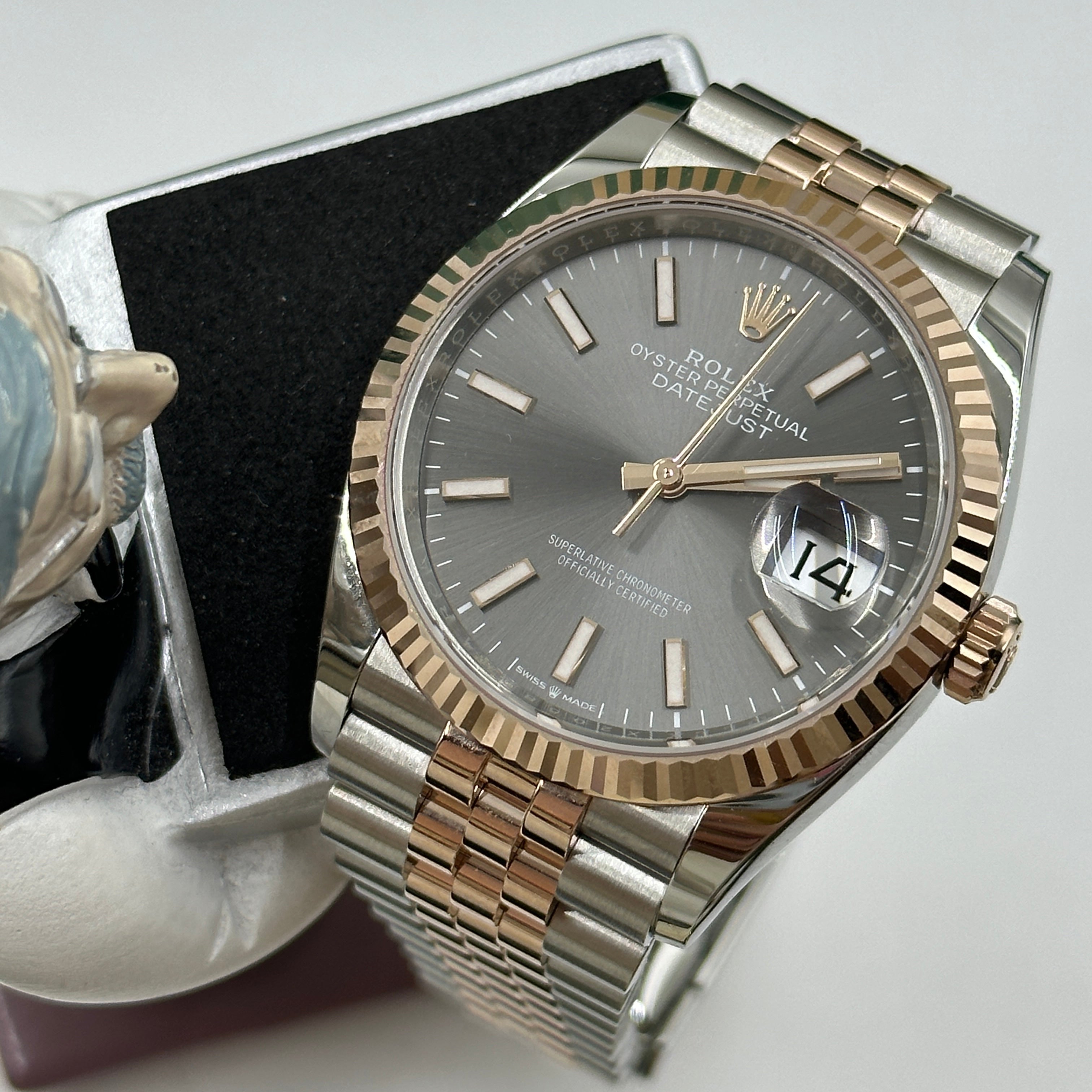 Rolex Datejust 36 126231 Grey Index Jubilee 2024