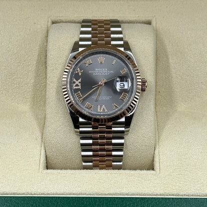 Rolex Datejust 36 126231 Grey VIIX Roman Oyster 2025