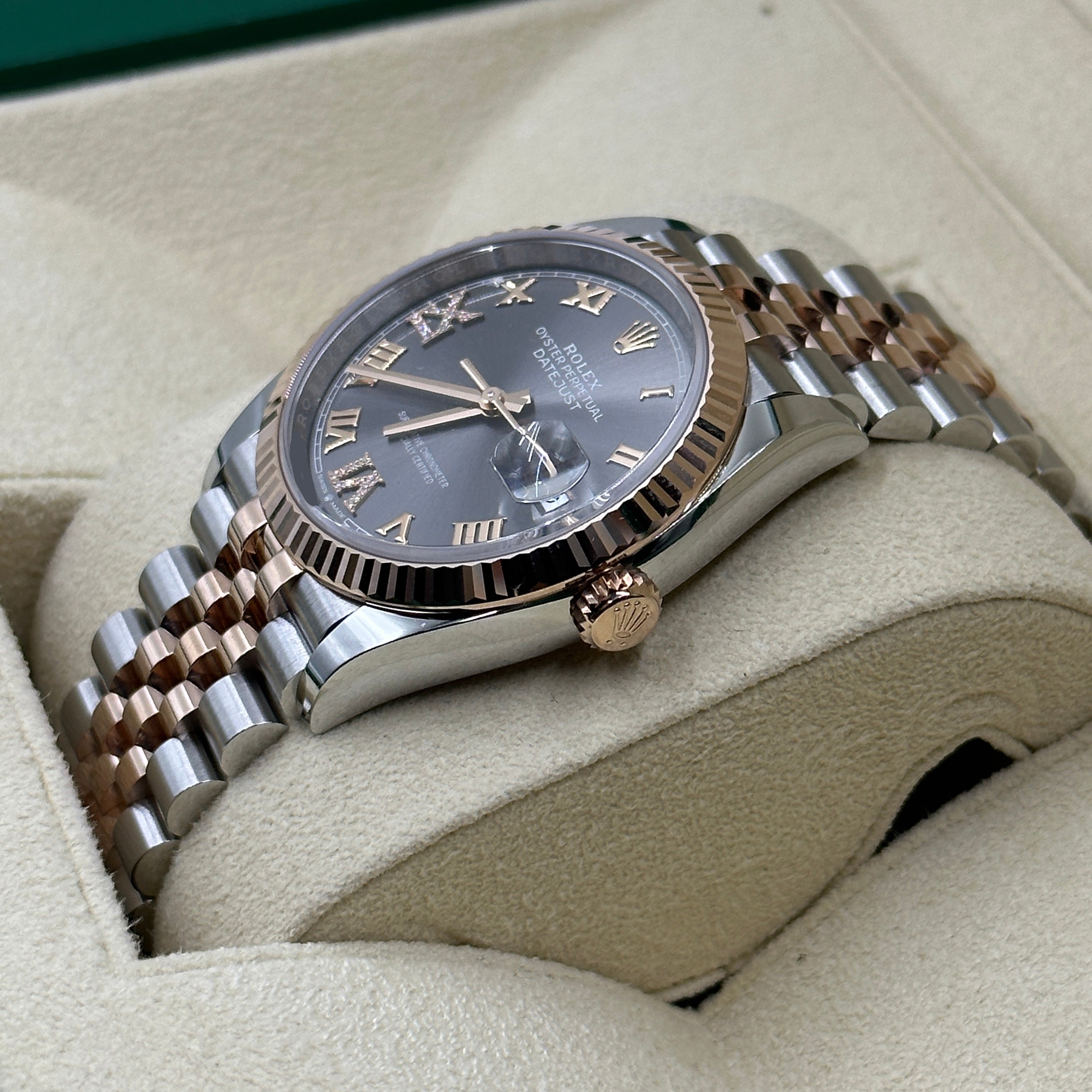 Rolex Datejust 36 126231 Grey VIIX Roman Oyster 2025