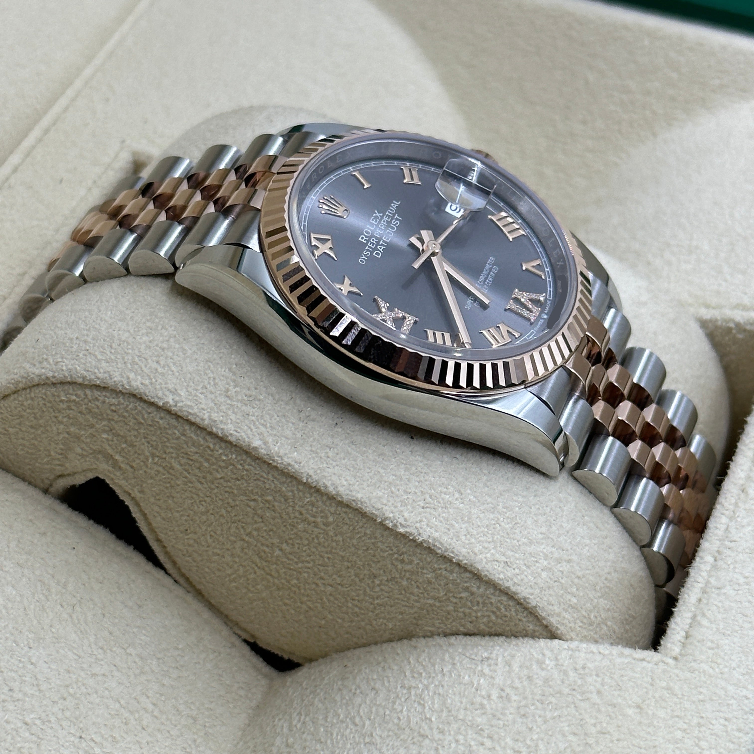 Rolex Datejust 36 126231 Grey VIIX Roman Oyster 2025