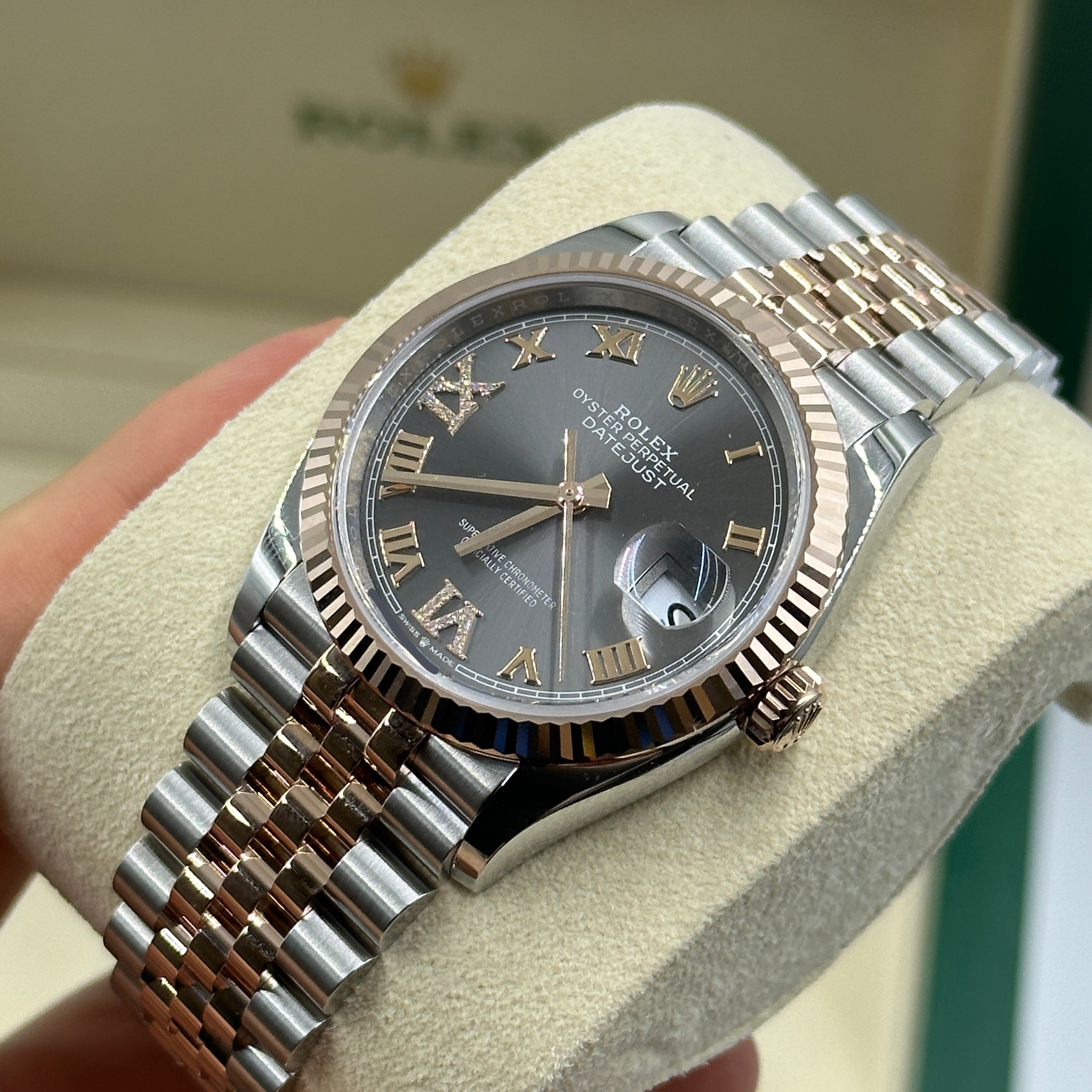 Rolex Datejust 36 126231 Grey VIIX Roman Oyster 2025