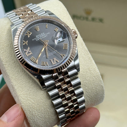 Rolex Datejust 36 126231 Grey VIIX Roman Oyster 2025