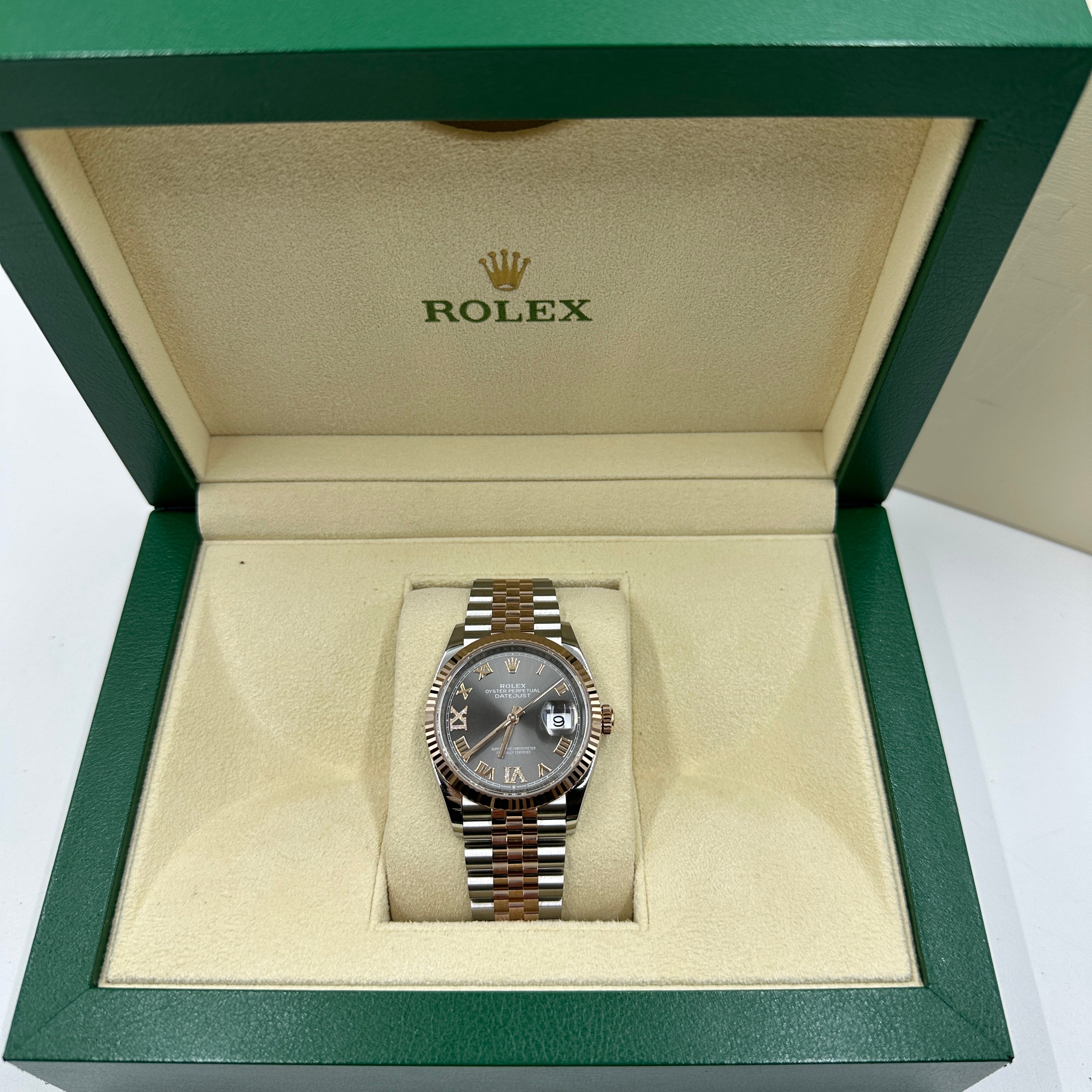 Rolex Datejust 36 126231 Grey VIIX Roman Oyster 2025