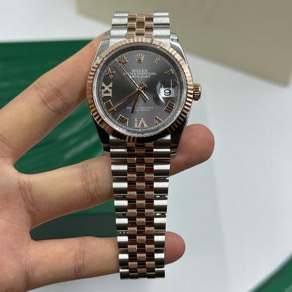 Rolex Datejust 36 126231 Grey VIIX Roman Oyster 2025