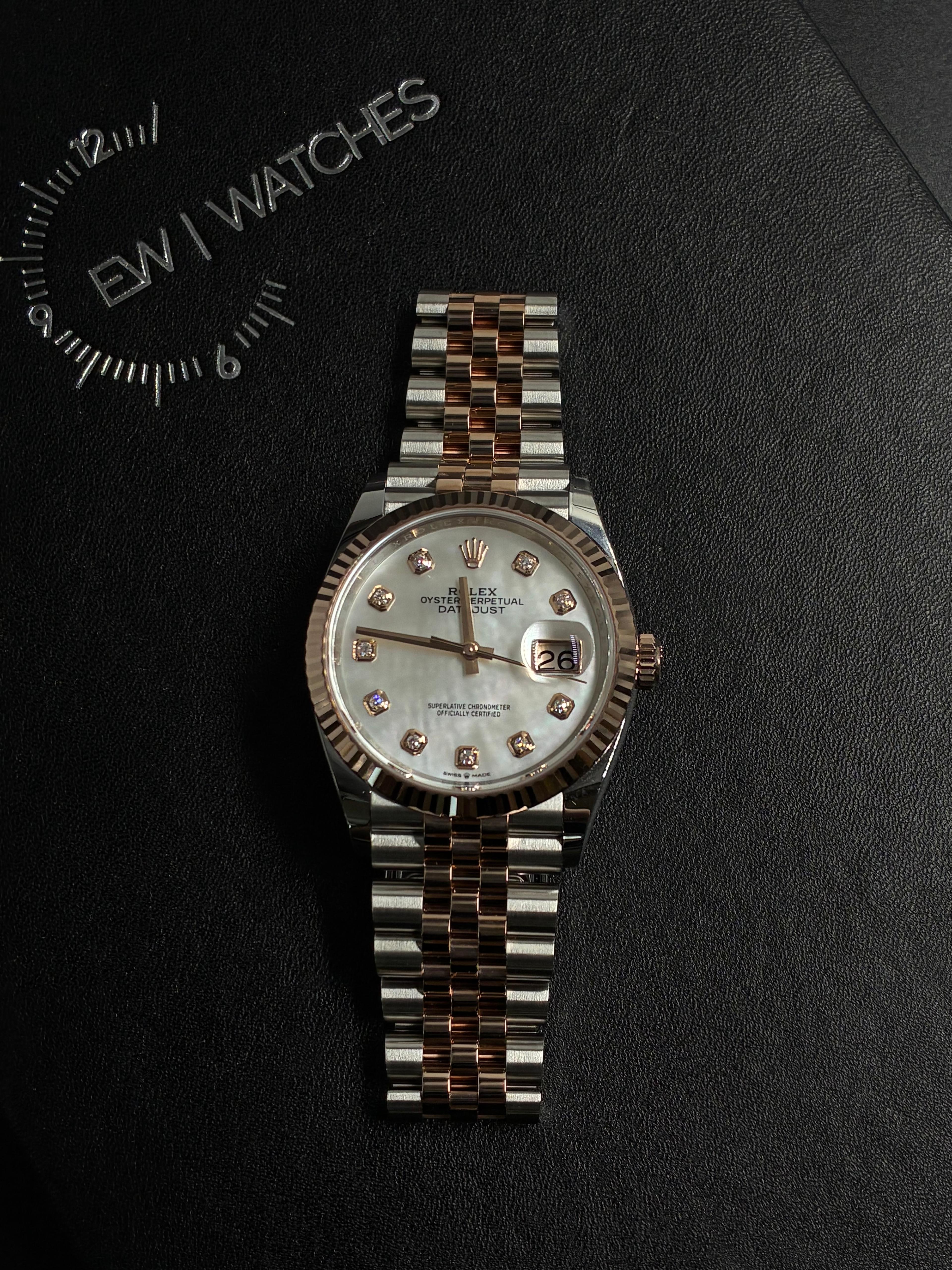 Rolex Datejust 36 126231NG White Jubilee 2026