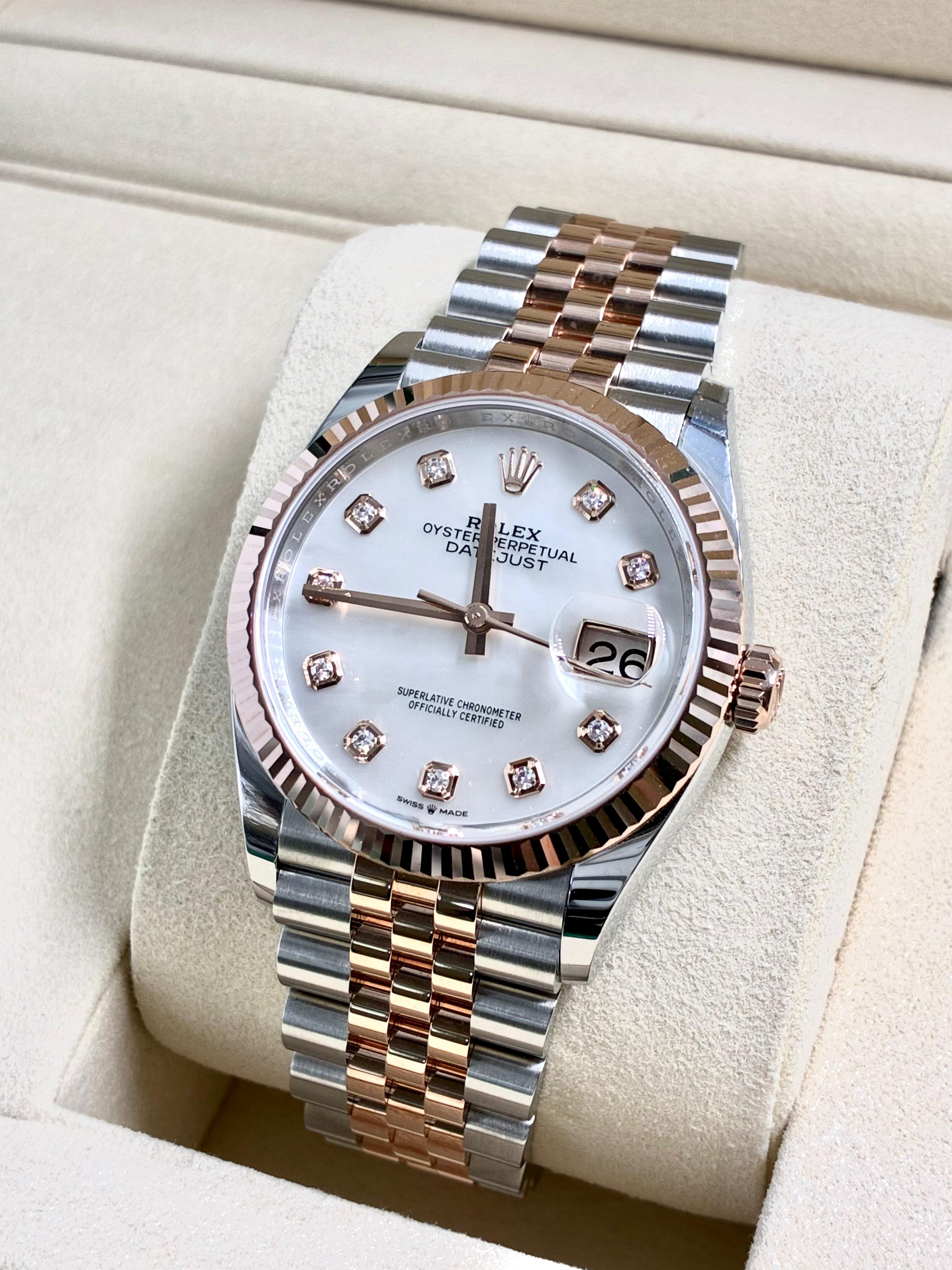 Rolex Datejust 36 126231NG White Jubilee 2026