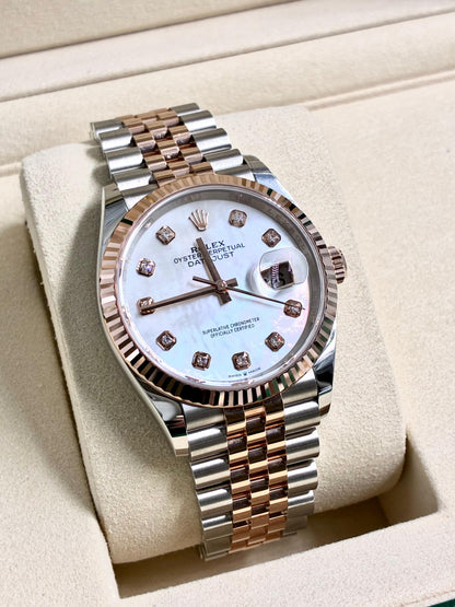 Rolex Datejust 36 126231NG White Jubilee 2025