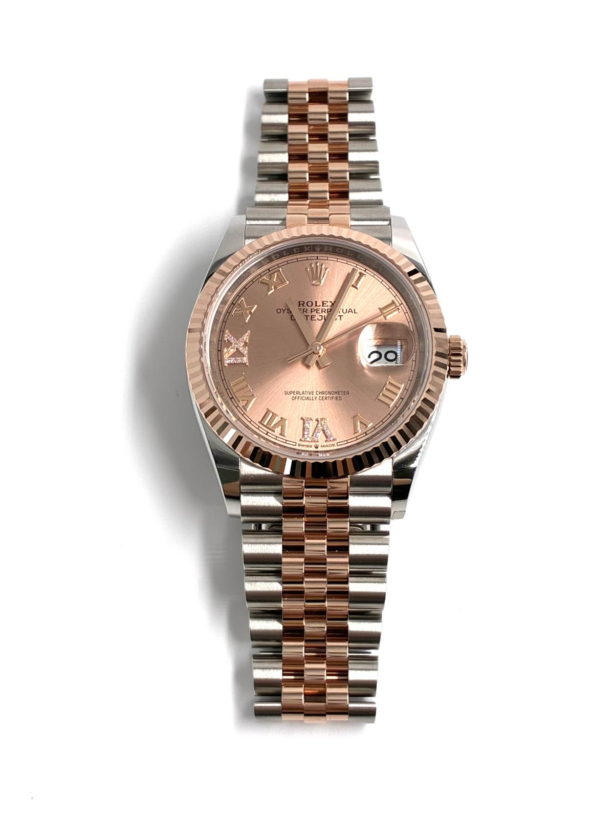 Rolex Datejust 36 126231 PinkVIIXRoman Jubilee 2026