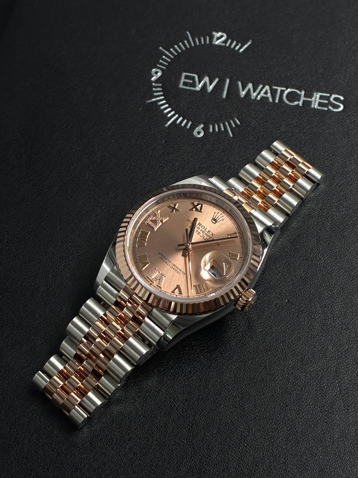 Rolex Datejust 36 126231 PinkVIIXRoman Jubilee 2025