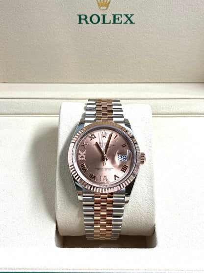 Rolex Datejust 36 126231 PinkVIIXRoman Jubilee 2026