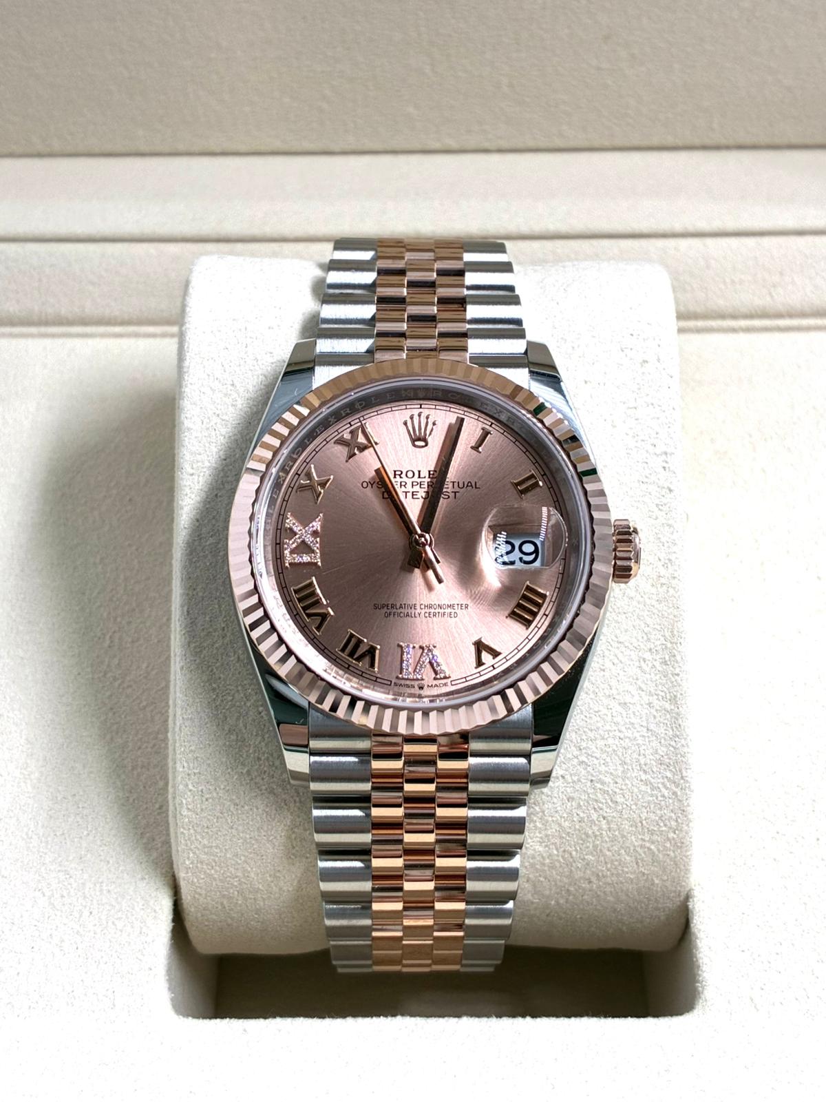 Rolex Datejust 36 126231 PinkVIIXRoman Jubilee 2026