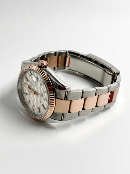 Rolex Datejust 36 126231 Silver Index Fluted Oyster 2024
