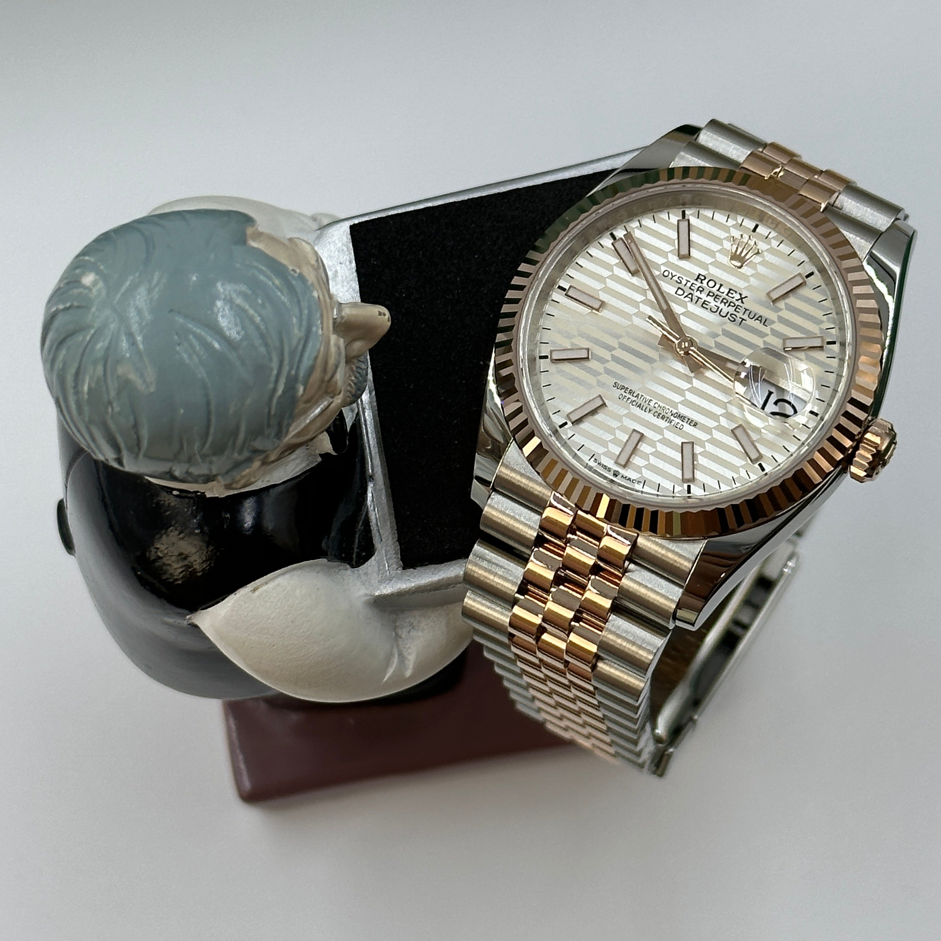 Rolex Datejust 36 126231 Silver Index Fluted Jubilee 2024