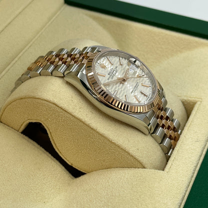 Rolex Datejust 36 126231 Silver Index Fluted Jubilee 2024