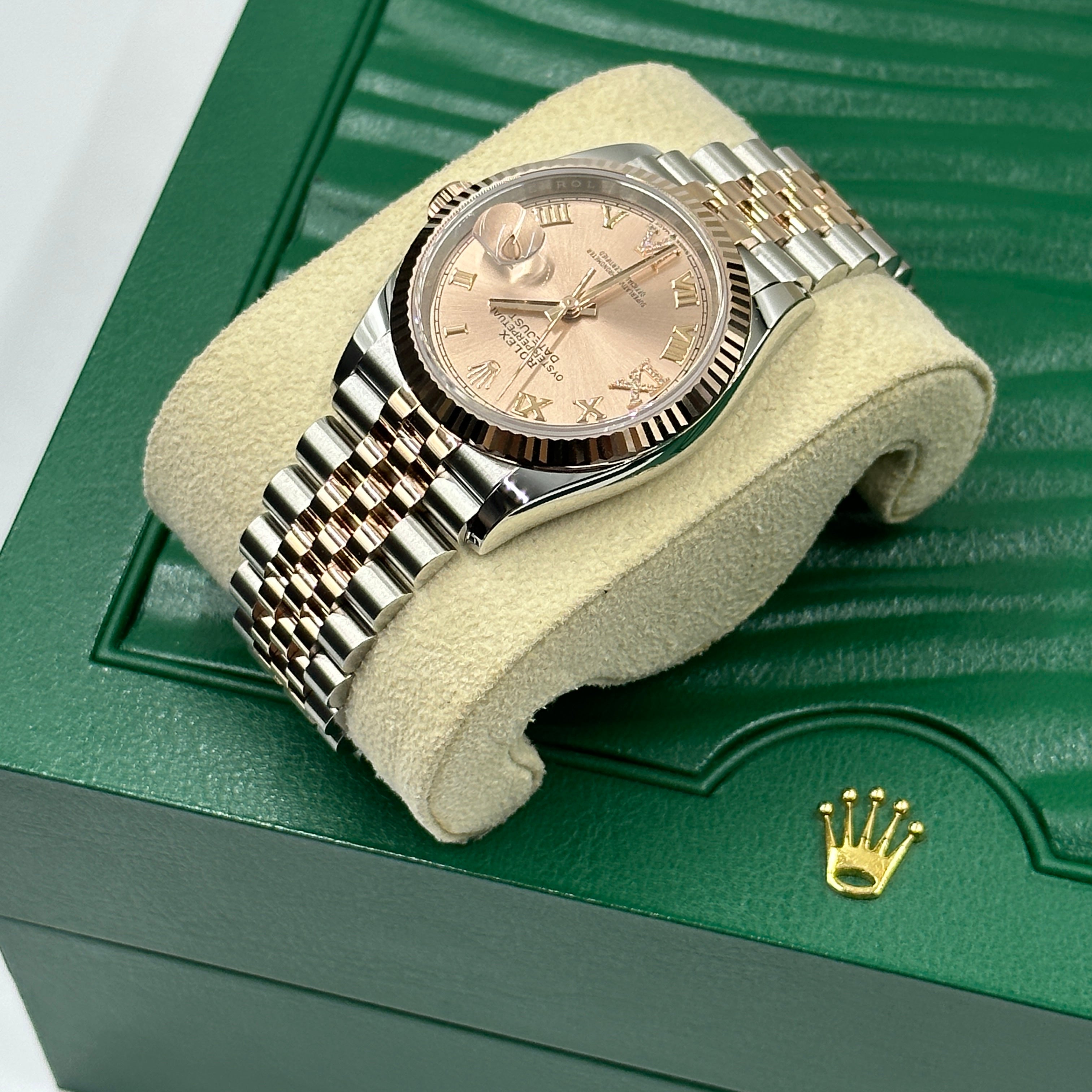 Rolex Datejust 36 126231 Pink VIIX  Roman Jubilee 2025