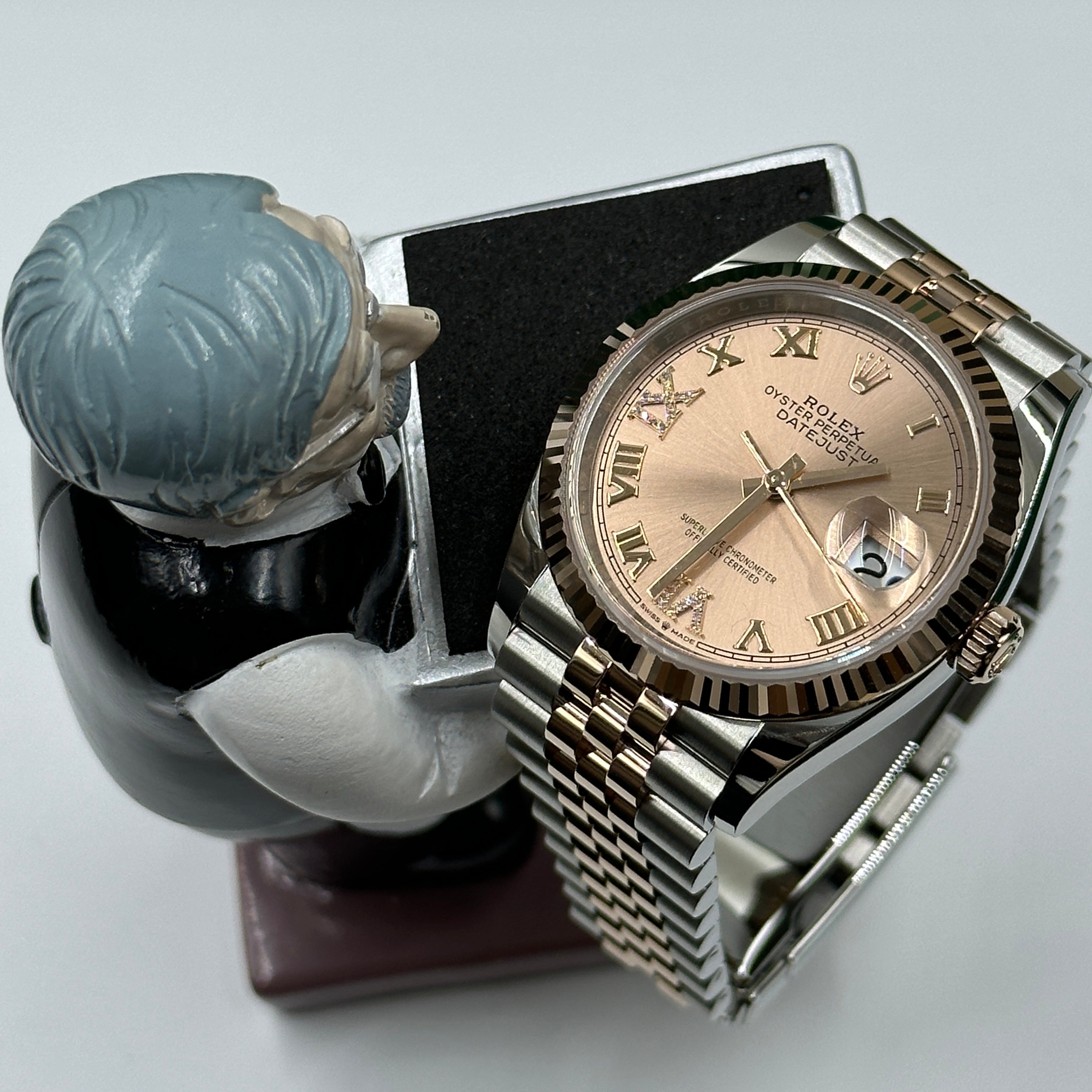 Rolex Datejust 36 126231 Pink VIIX  Roman Jubilee 2025