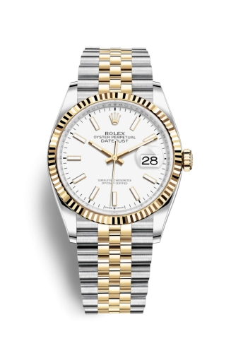 Rolex Datejust 36 126203 White Index Jubilee