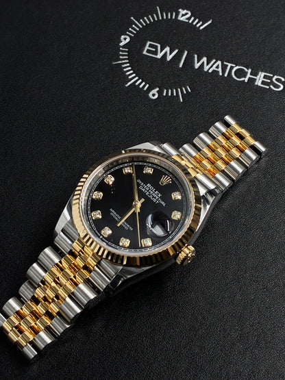 Rolex Datejust 36 126233G Black Jubilee 2025