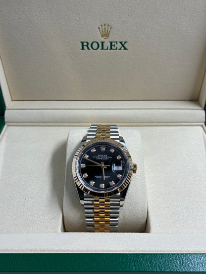 Rolex Datejust 36 126233G Black Jubilee 2025
