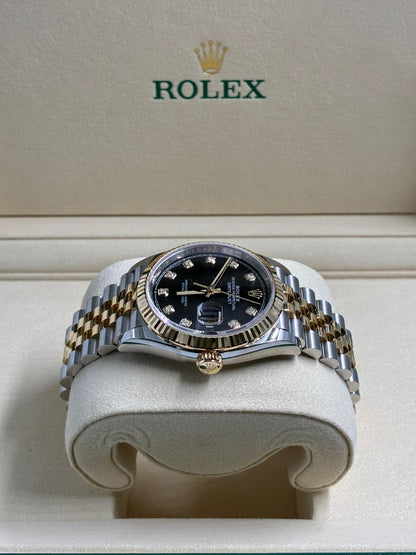 Rolex Datejust 36 126233G Black Jubilee 2025