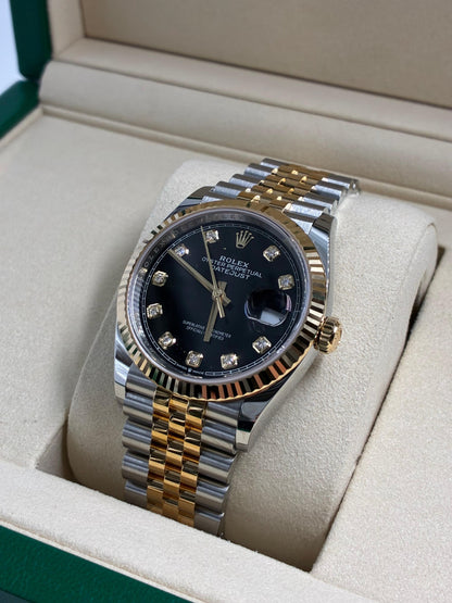 Rolex Datejust 36 126233G Black Jubilee 2025