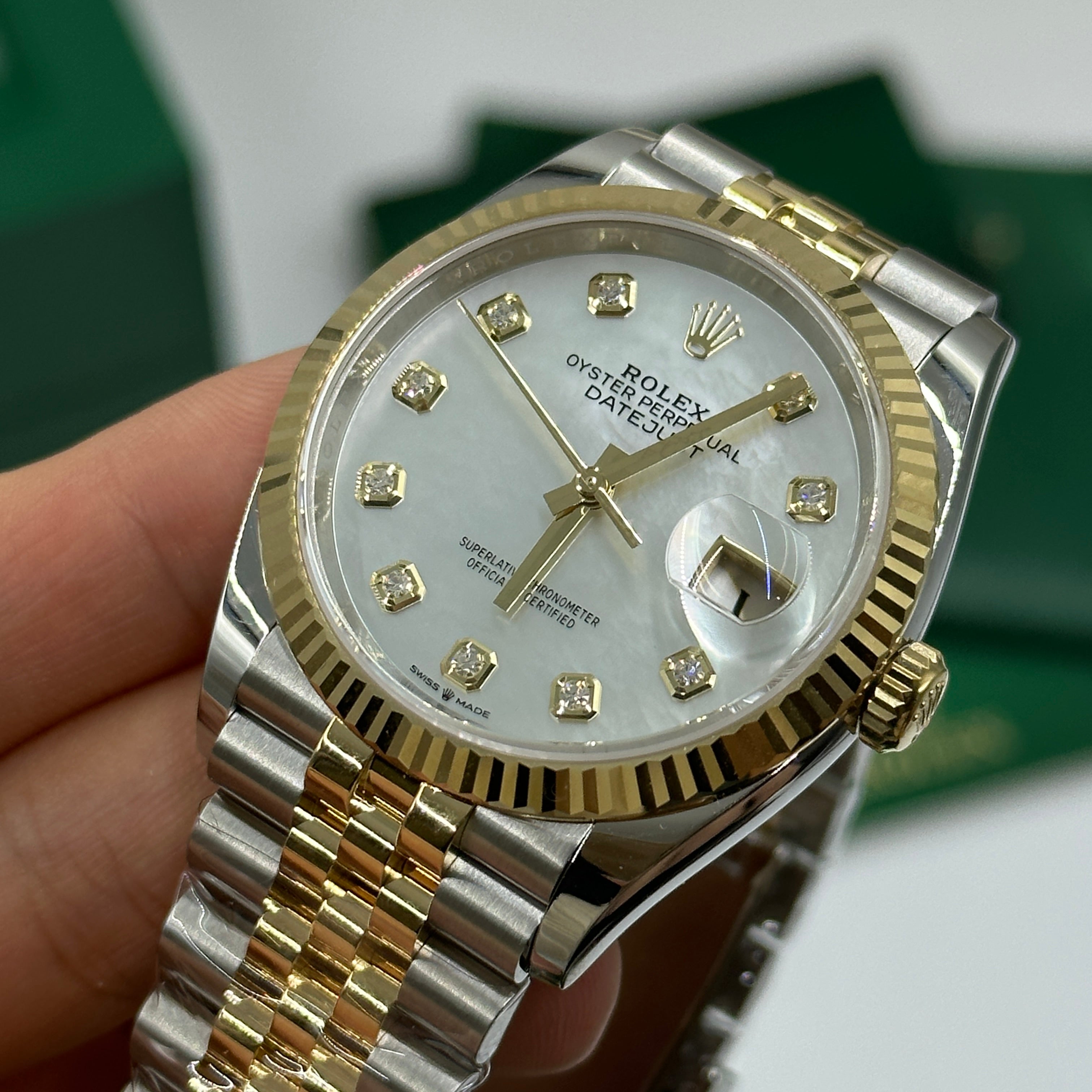 Rolex Datejust 36 126233Ng White Jubilee 2025
