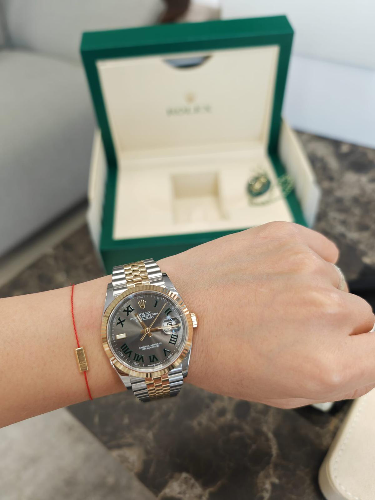 Rolex Datejust 36 126233 Wimbledon Jubilee 2025