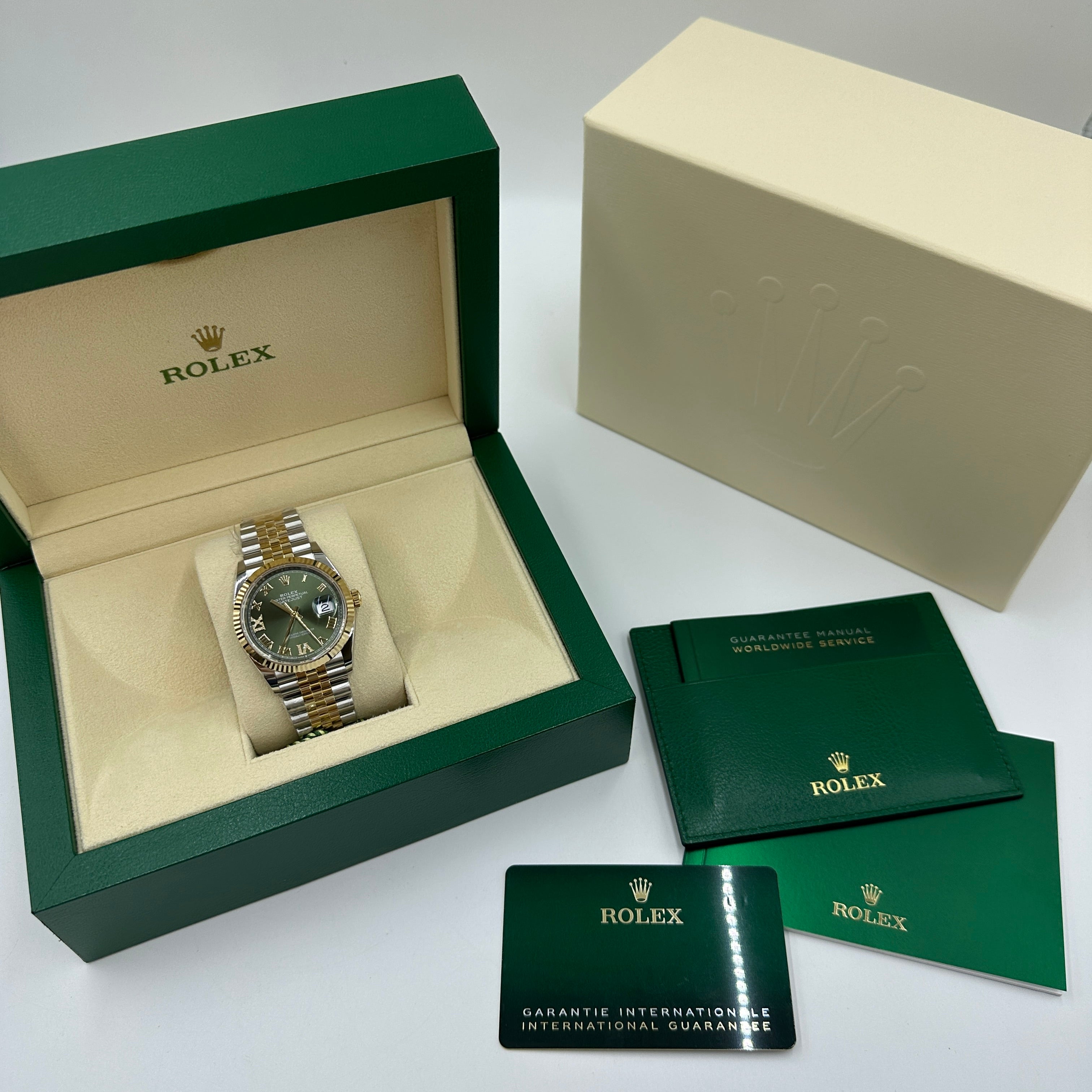 Rolex Datejust 36 126233 Green VIIX Jubilee 2024