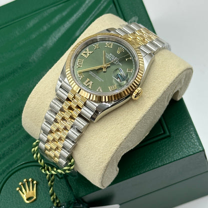 Rolex Datejust 36 126233 Green VIIX Jubilee 2024