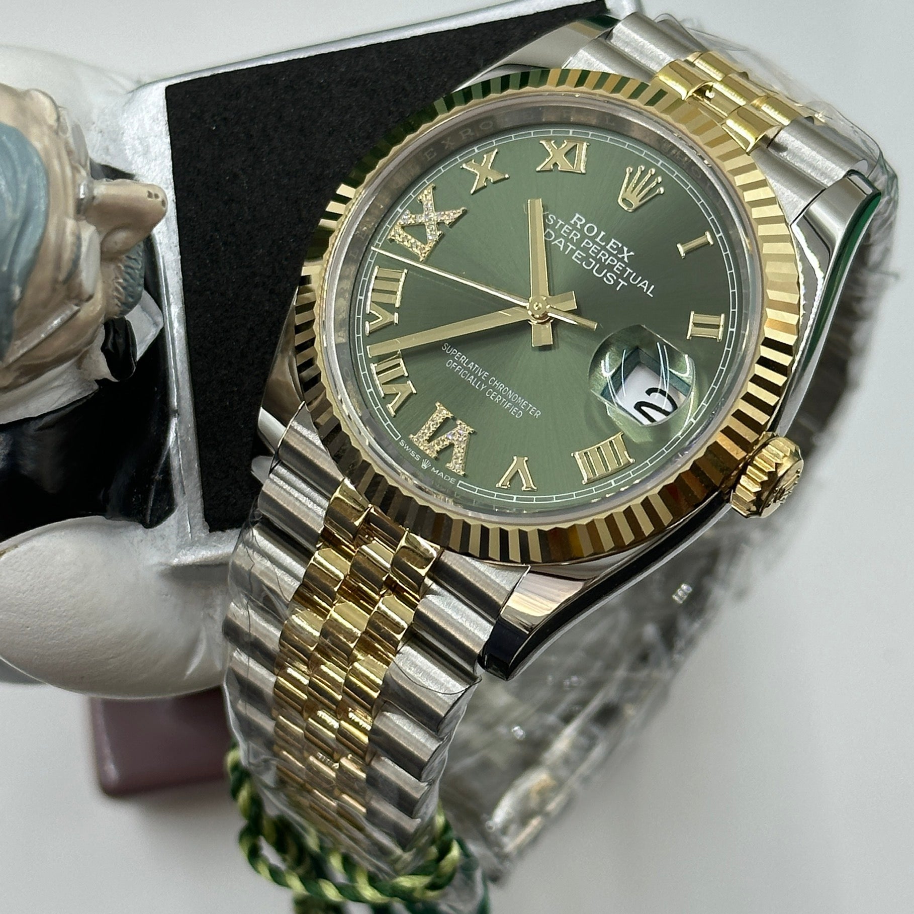 Rolex Datejust 36 126233 Green VIIX Jubilee 2024