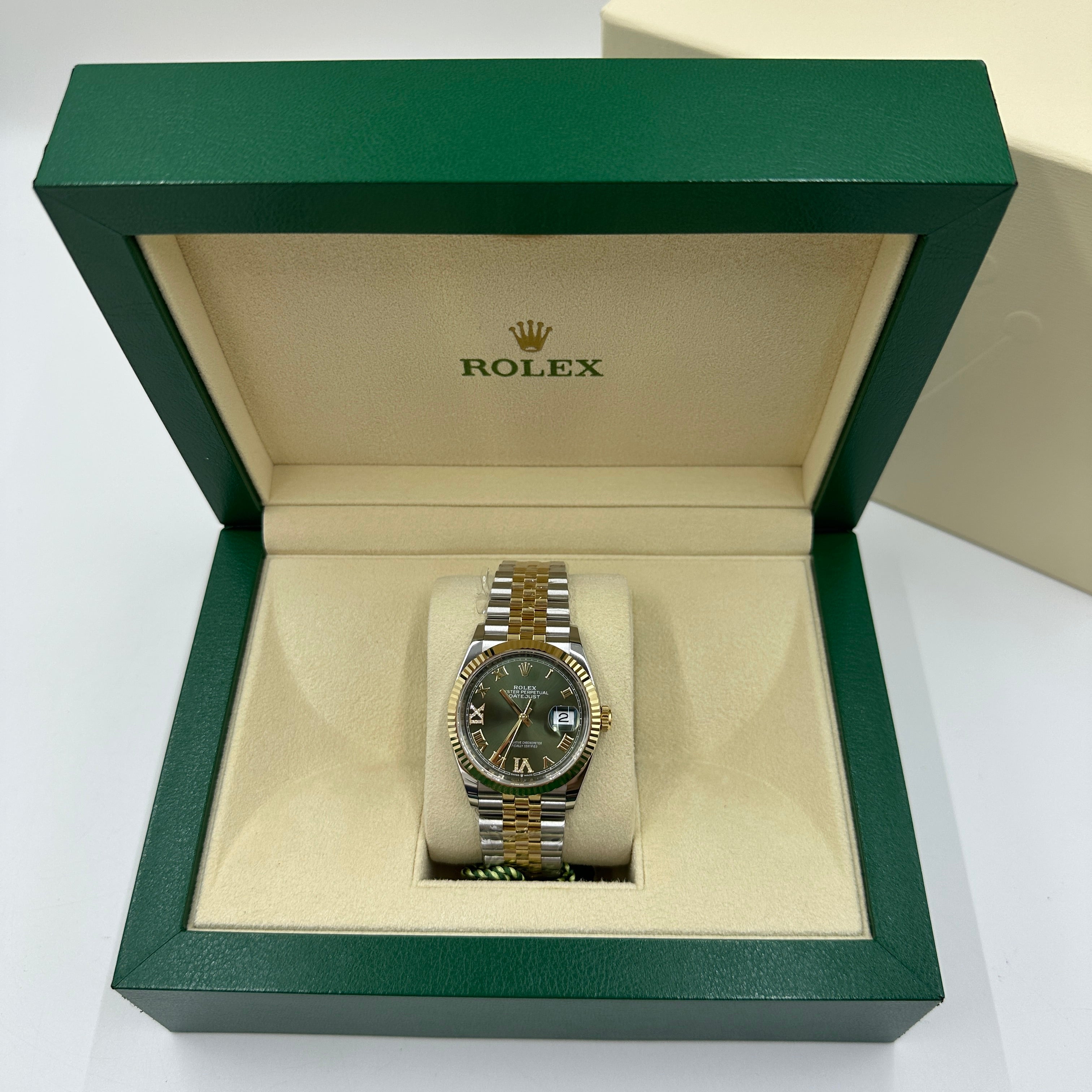 Rolex Datejust 36 126233 Green VIIX Jubilee 2025