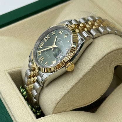 Rolex Datejust 36 126233 Green VIIX Jubilee 2024